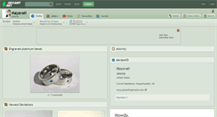 Desktop Screenshot of mayavati.deviantart.com