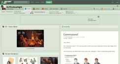 Desktop Screenshot of mlpendlessnight.deviantart.com