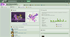 Desktop Screenshot of mlp-fim-screwball.deviantart.com