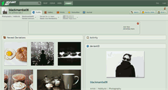 Desktop Screenshot of blackmamba08.deviantart.com