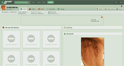 Desktop Screenshot of evalunaeva.deviantart.com