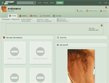 Tablet Screenshot of evalunaeva.deviantart.com