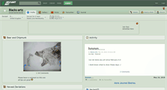 Desktop Screenshot of blacks-artz.deviantart.com