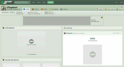 Desktop Screenshot of otoupeirax.deviantart.com