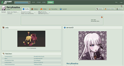 Desktop Screenshot of percyrosalina.deviantart.com
