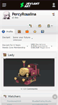 Mobile Screenshot of percyrosalina.deviantart.com