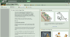 Desktop Screenshot of anthro-dragon-feet.deviantart.com