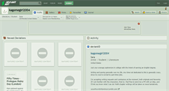 Desktop Screenshot of kagomegirl2004.deviantart.com