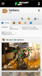 Mobile Screenshot of cerberu.deviantart.com