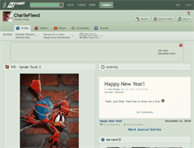 Tablet Screenshot of charliefleed.deviantart.com