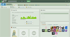 Desktop Screenshot of googirls.deviantart.com
