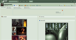 Desktop Screenshot of dypsomaniart.deviantart.com