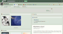 Desktop Screenshot of killernerds.deviantart.com