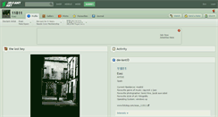 Desktop Screenshot of 11811.deviantart.com