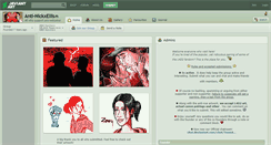 Desktop Screenshot of anti-nickxellis.deviantart.com