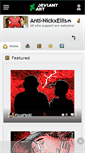 Mobile Screenshot of anti-nickxellis.deviantart.com