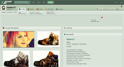 Desktop Screenshot of madara31.deviantart.com
