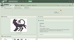 Desktop Screenshot of fontech.deviantart.com