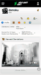 Mobile Screenshot of domoku.deviantart.com
