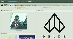 Desktop Screenshot of nelde.deviantart.com