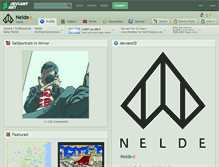 Tablet Screenshot of nelde.deviantart.com