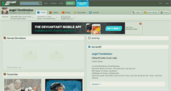 Desktop Screenshot of angel13notintoluv.deviantart.com