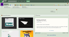Desktop Screenshot of lukataylo.deviantart.com