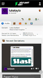 Mobile Screenshot of lukataylo.deviantart.com