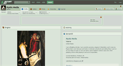 Desktop Screenshot of mystic-media.deviantart.com