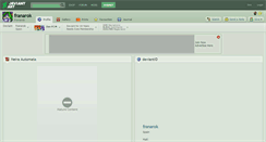 Desktop Screenshot of franarok.deviantart.com