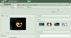 Desktop Screenshot of pencilshader.deviantart.com