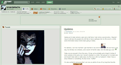 Desktop Screenshot of amandamache.deviantart.com