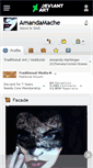 Mobile Screenshot of amandamache.deviantart.com