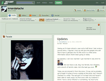 Tablet Screenshot of amandamache.deviantart.com