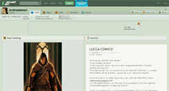 Desktop Screenshot of andreameloni.deviantart.com
