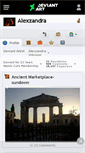 Mobile Screenshot of alexzandra.deviantart.com