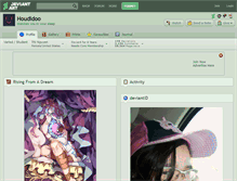 Tablet Screenshot of houdidoo.deviantart.com