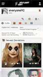 Mobile Screenshot of everyone92.deviantart.com