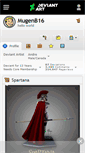 Mobile Screenshot of mugenb16.deviantart.com