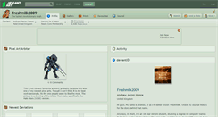 Desktop Screenshot of freshmilk2009.deviantart.com