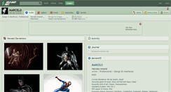 Desktop Screenshot of marcel0.deviantart.com