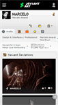Mobile Screenshot of marcel0.deviantart.com