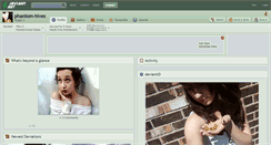 Desktop Screenshot of phantom-hives.deviantart.com