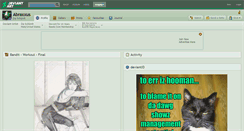 Desktop Screenshot of abraxxus.deviantart.com