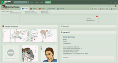Desktop Screenshot of ezno-serronas.deviantart.com