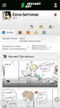 Mobile Screenshot of ezno-serronas.deviantart.com