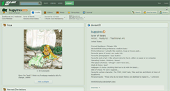 Desktop Screenshot of bugsytrex.deviantart.com