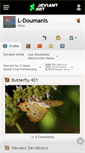 Mobile Screenshot of l-doumanis.deviantart.com