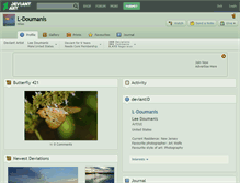 Tablet Screenshot of l-doumanis.deviantart.com