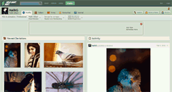 Desktop Screenshot of malikg.deviantart.com